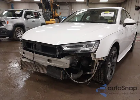 2017 Audi A4 2.0T Premium z USA, uszkodzony, nr VIN WAUENAF41HN037254